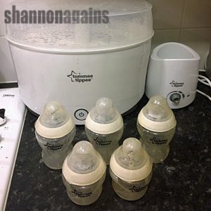 Bottle preparation equipment