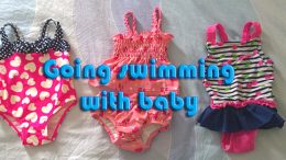 Swimming with baby