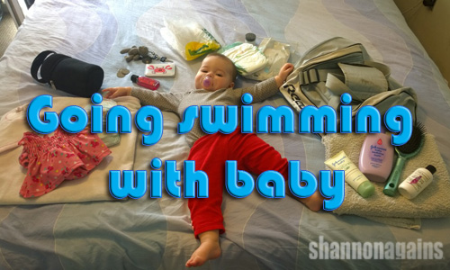 Going swimming with baby