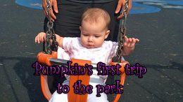 Pumpkin's first trip to the park
